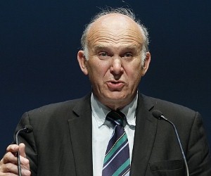 Vince Cable has criticised the stringent policies on capital of the central bank