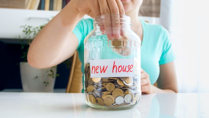 saving for new home