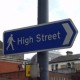High street shopper numbers rose in April