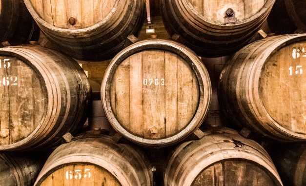 whiskey barells