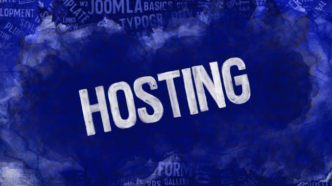 Hosting, Word Cloud - Typography